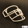 Throwback 70's Era JOP-DW-XL Metal Mini Helmet Facemask