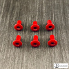 Rocker T Custom Cardinal Red Jaw Pad Area Rivets Package